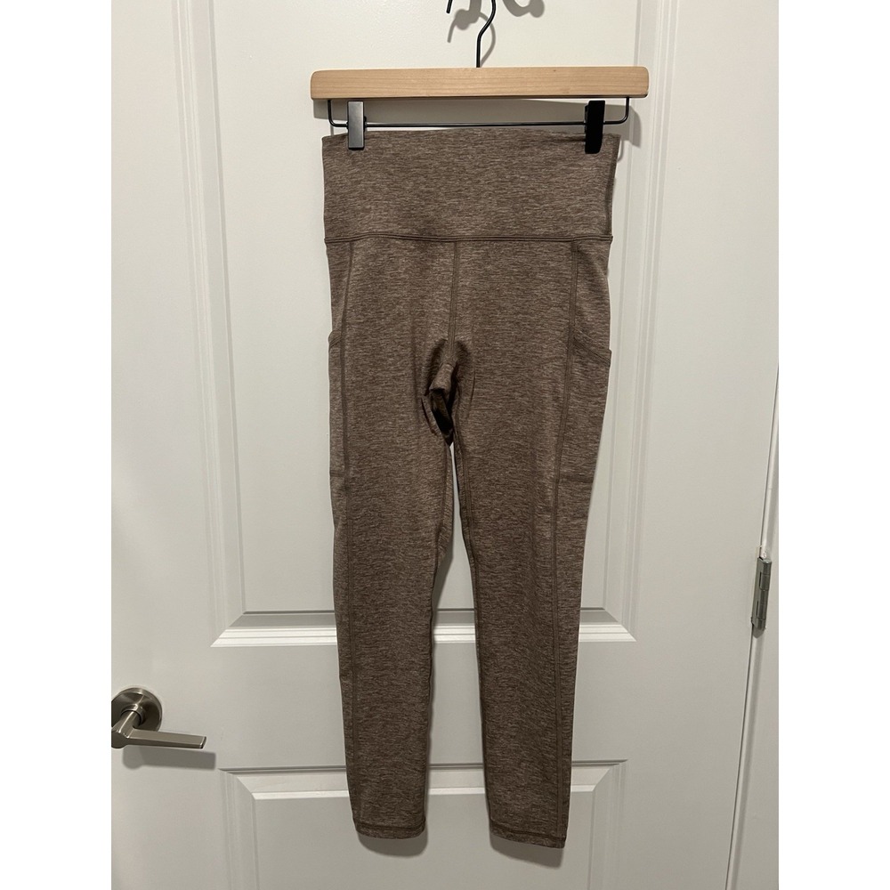 Offline Aerie Soft Marled Brown Stretch Leggings Size Medium Women's Yoga